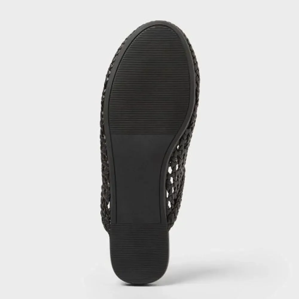 Women’s Rosaline Flats with Memory Foam Insole - Universal Thread - Black